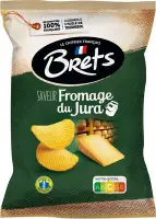 Bret's Chips saveur fromage du Jura 125 g